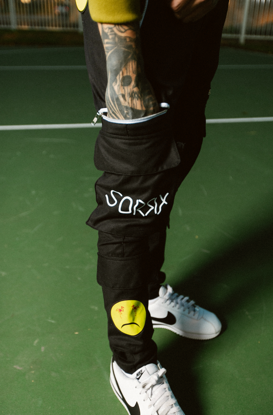 Zipper Pocket Cargo Pants