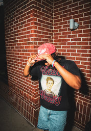 Red SF Distressed Top Hat