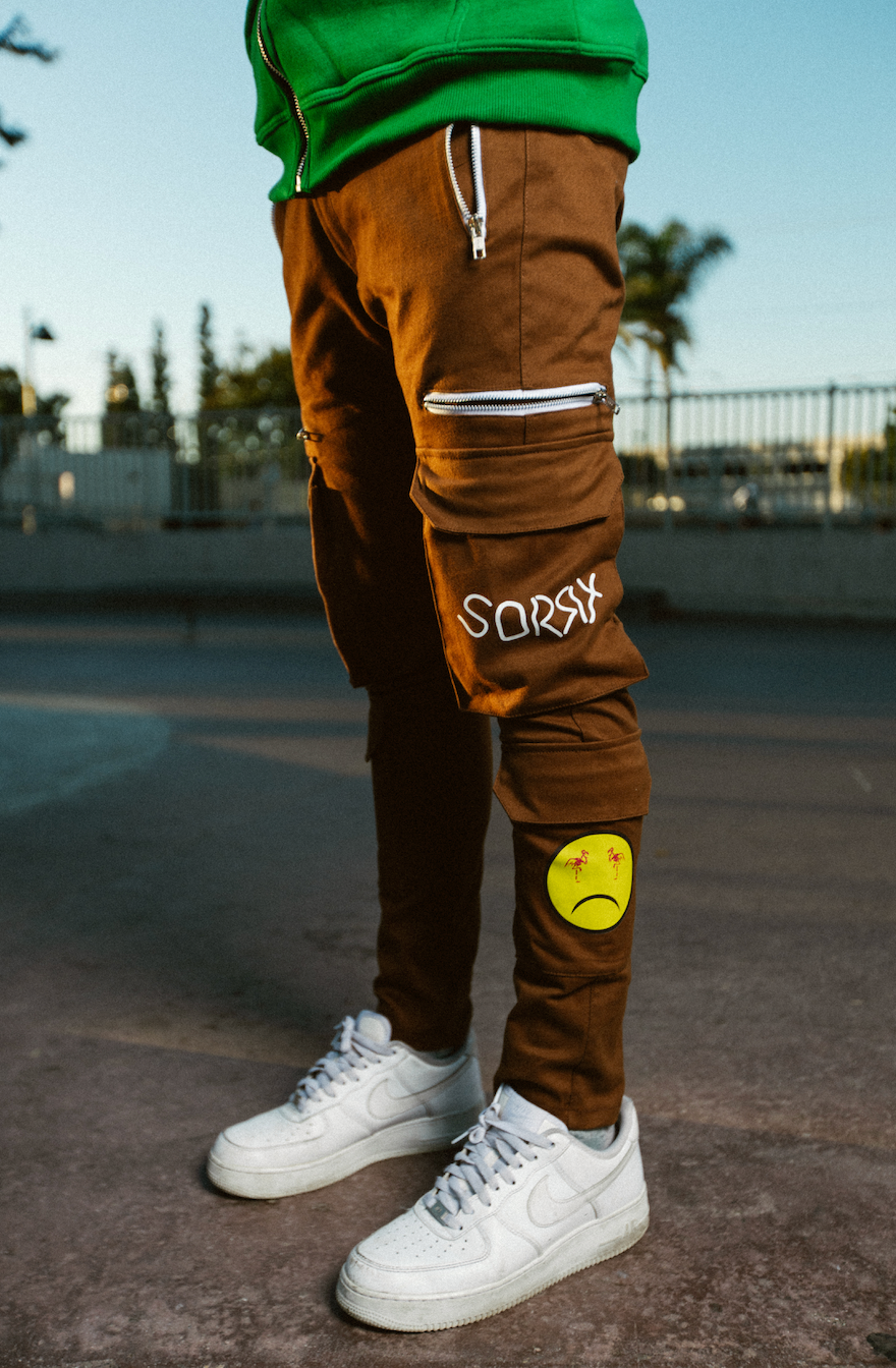 Zipper Pocket Cargo Pants